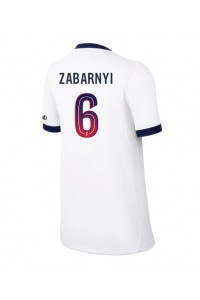 Paris Saint-Germain Ilya Zabarnyi #6 Jalkapallovaatteet Naisten Vieraspaita 2026-27 Lyhythihainen